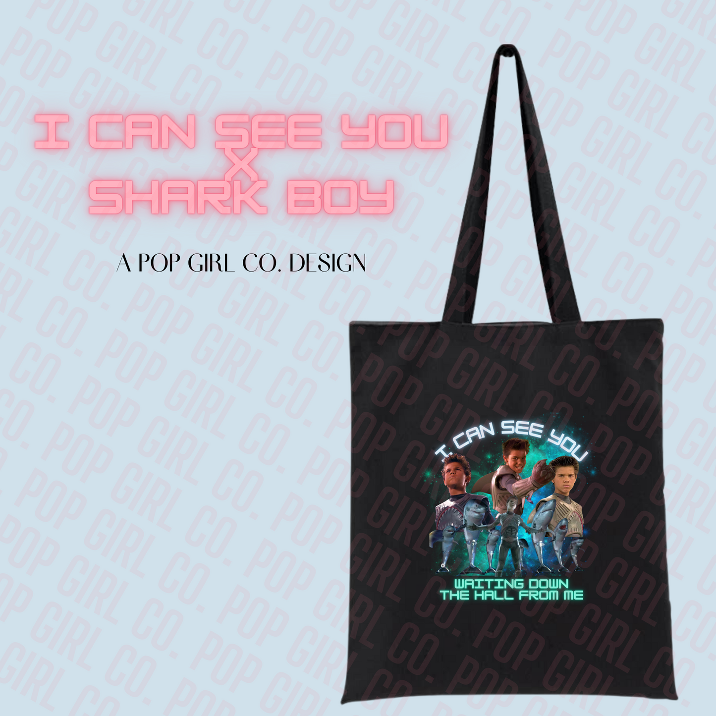 I Can See You x Shark Boy Tote