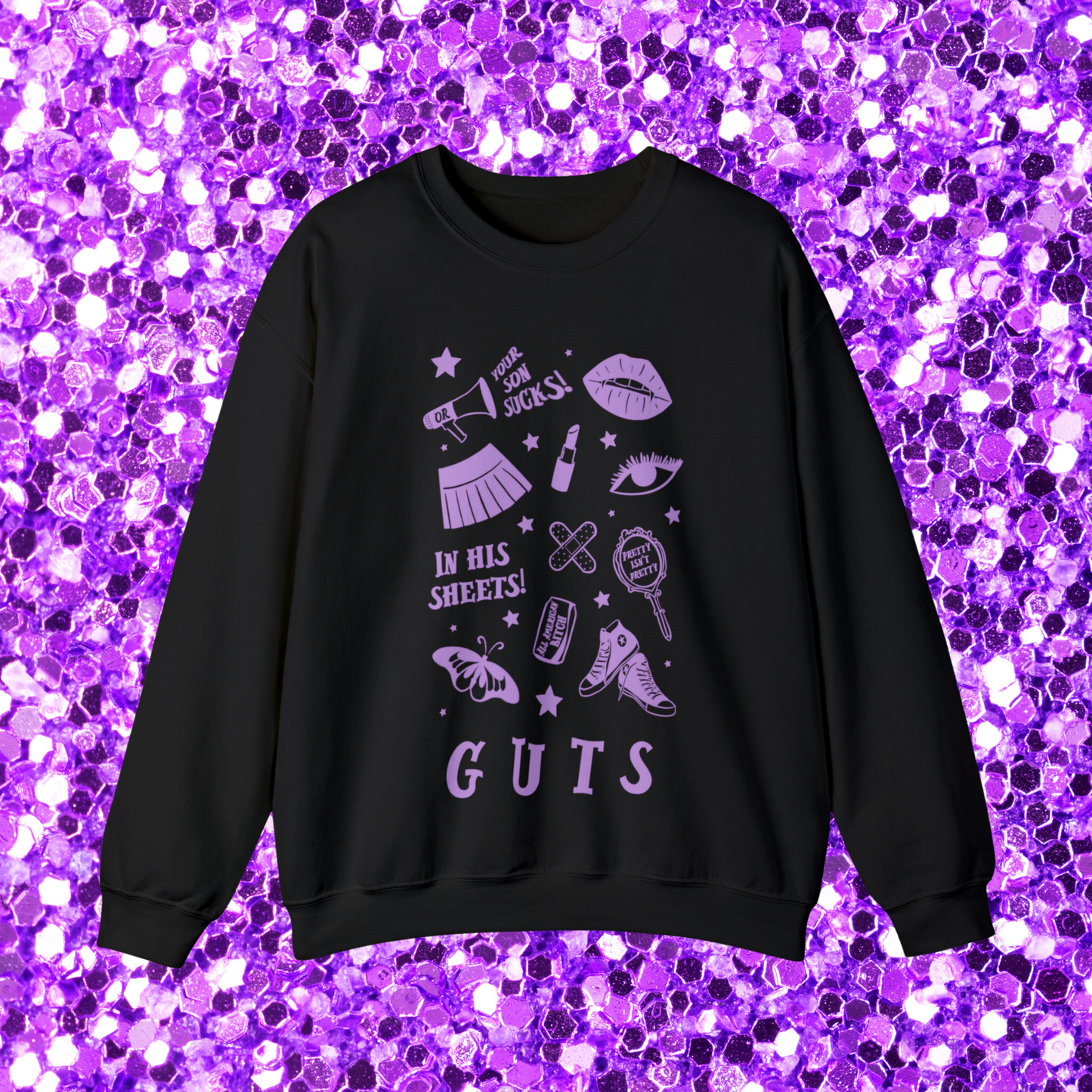 Guts Collage Sweatshirt