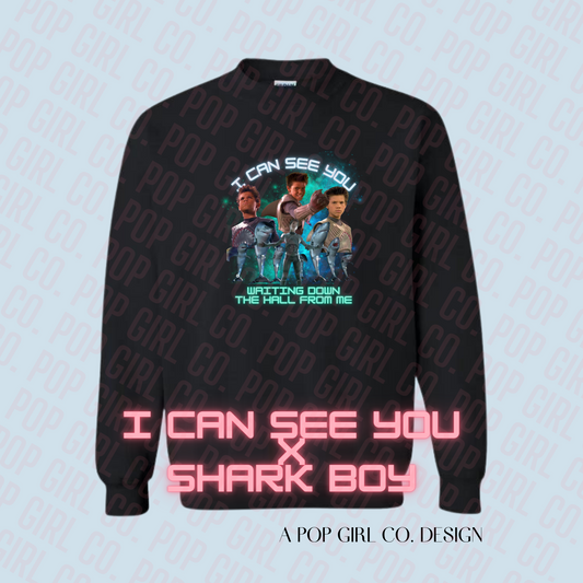 I Can See You x Shark Boy Sweatshirt