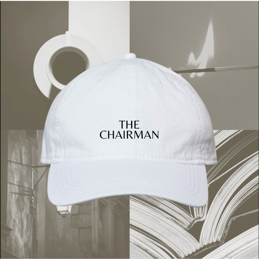 The Chairman Embroidered Dad Caps