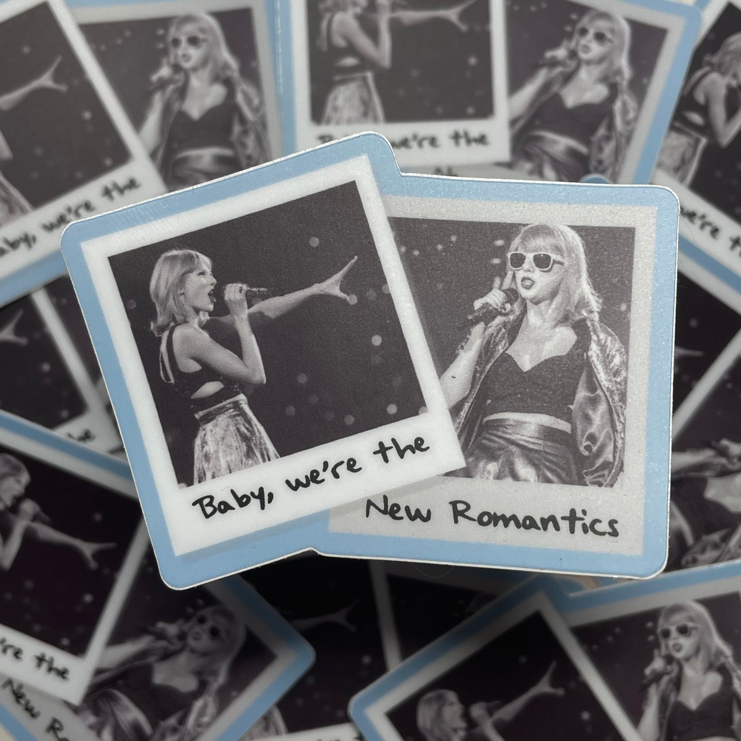 New Romantics Vinyl Sticker