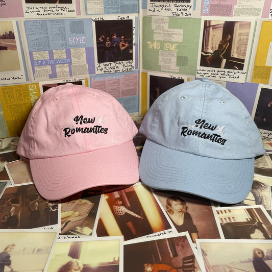 New Romantics Embroidered Dad Caps