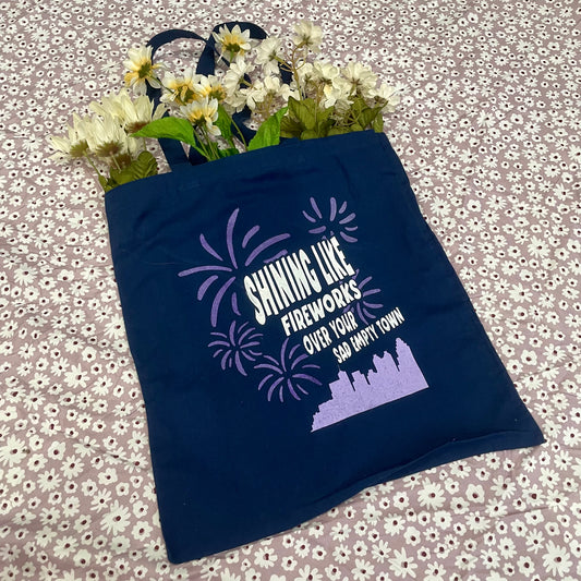 Dear John Glitter Tote