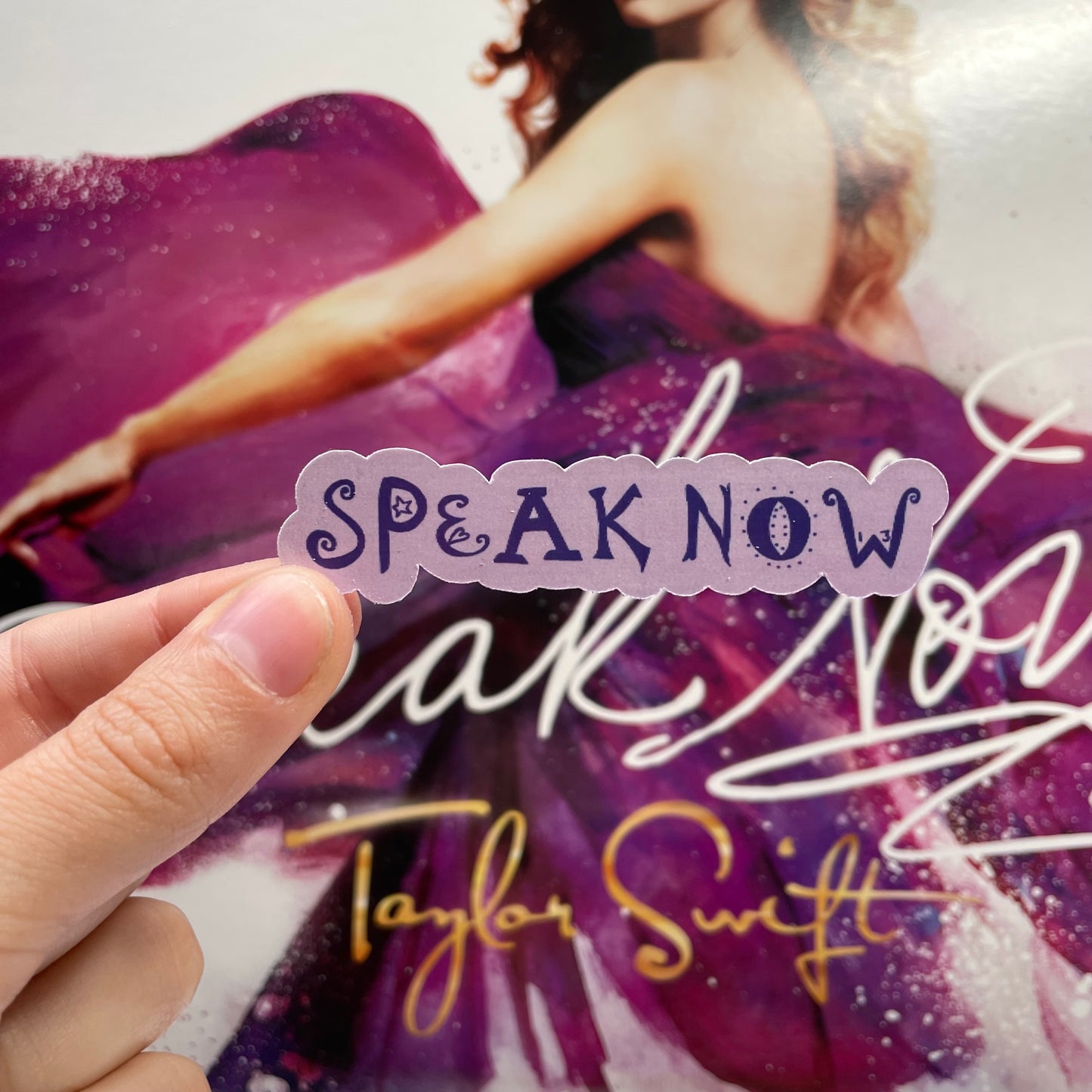 Speak Now Stickers