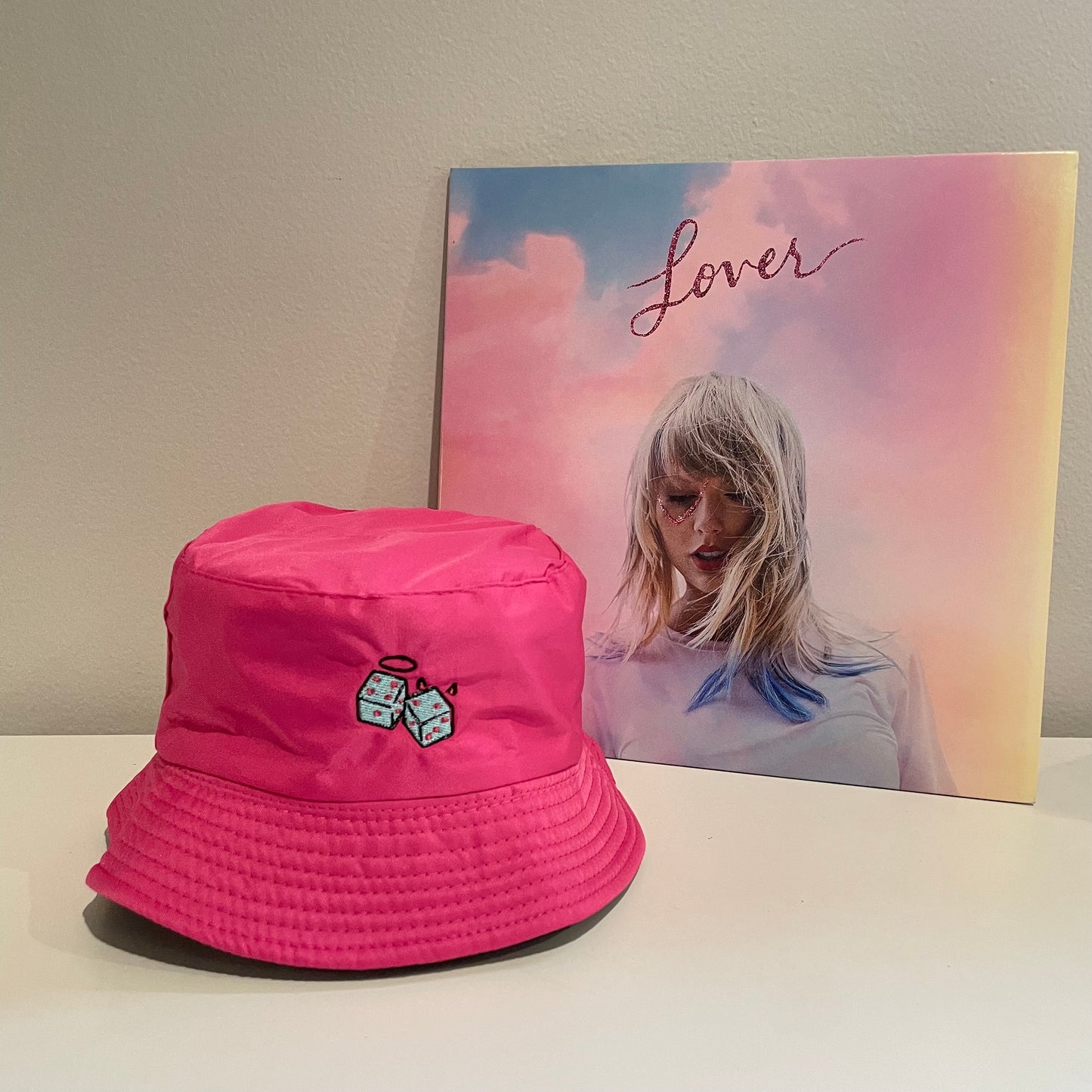 Lover Embroidered Bucket Hat