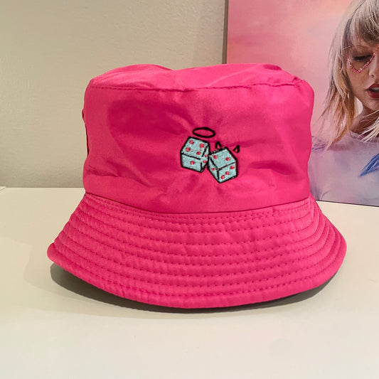 Lover Embroidered Bucket Hat