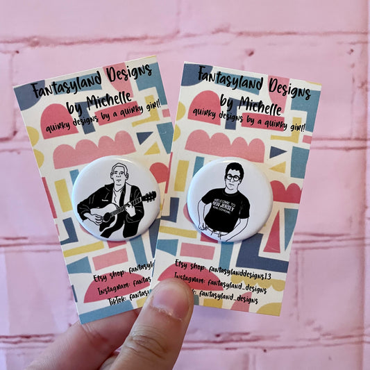 Jack and Ricky Antonoff Buttons