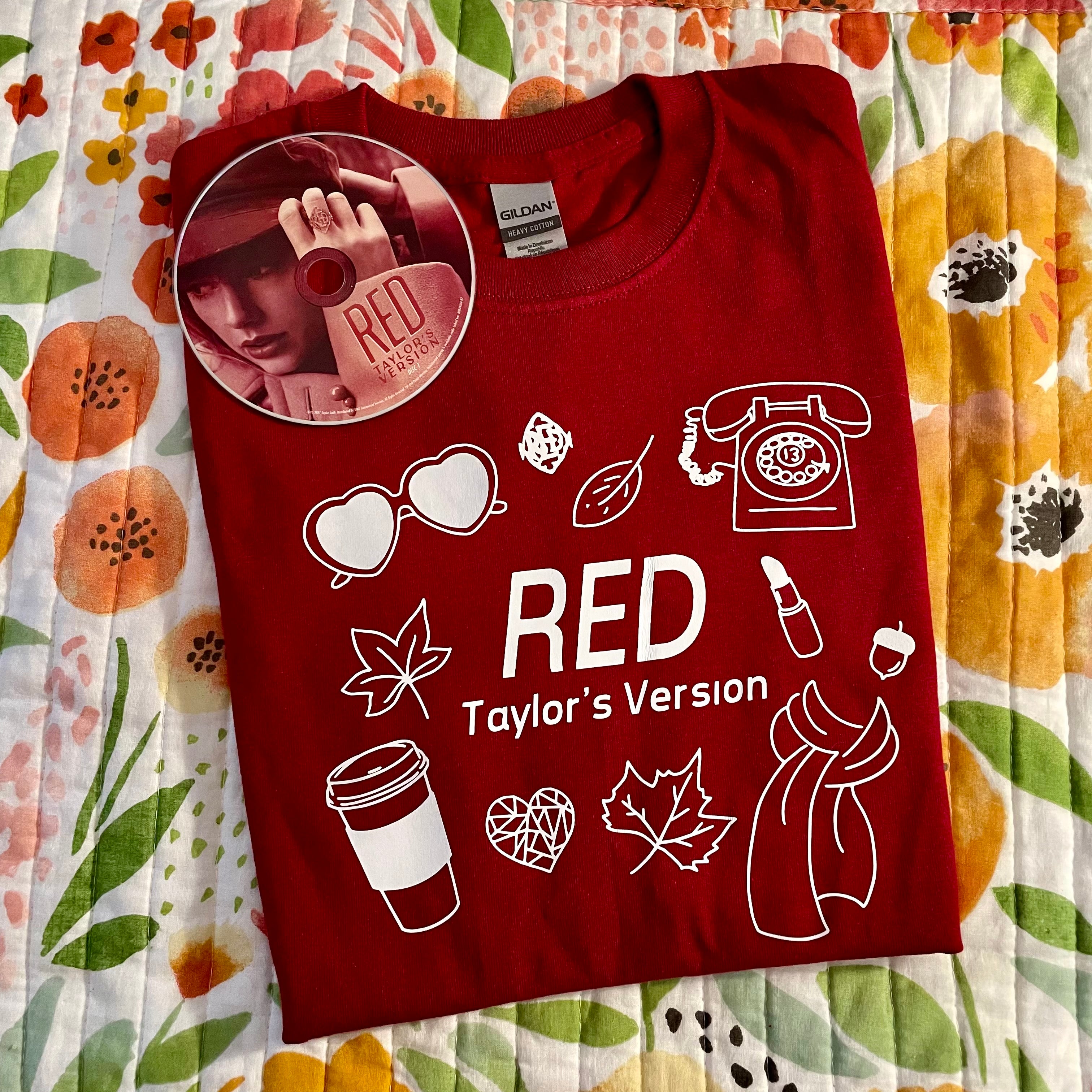 Red newest TV shirt