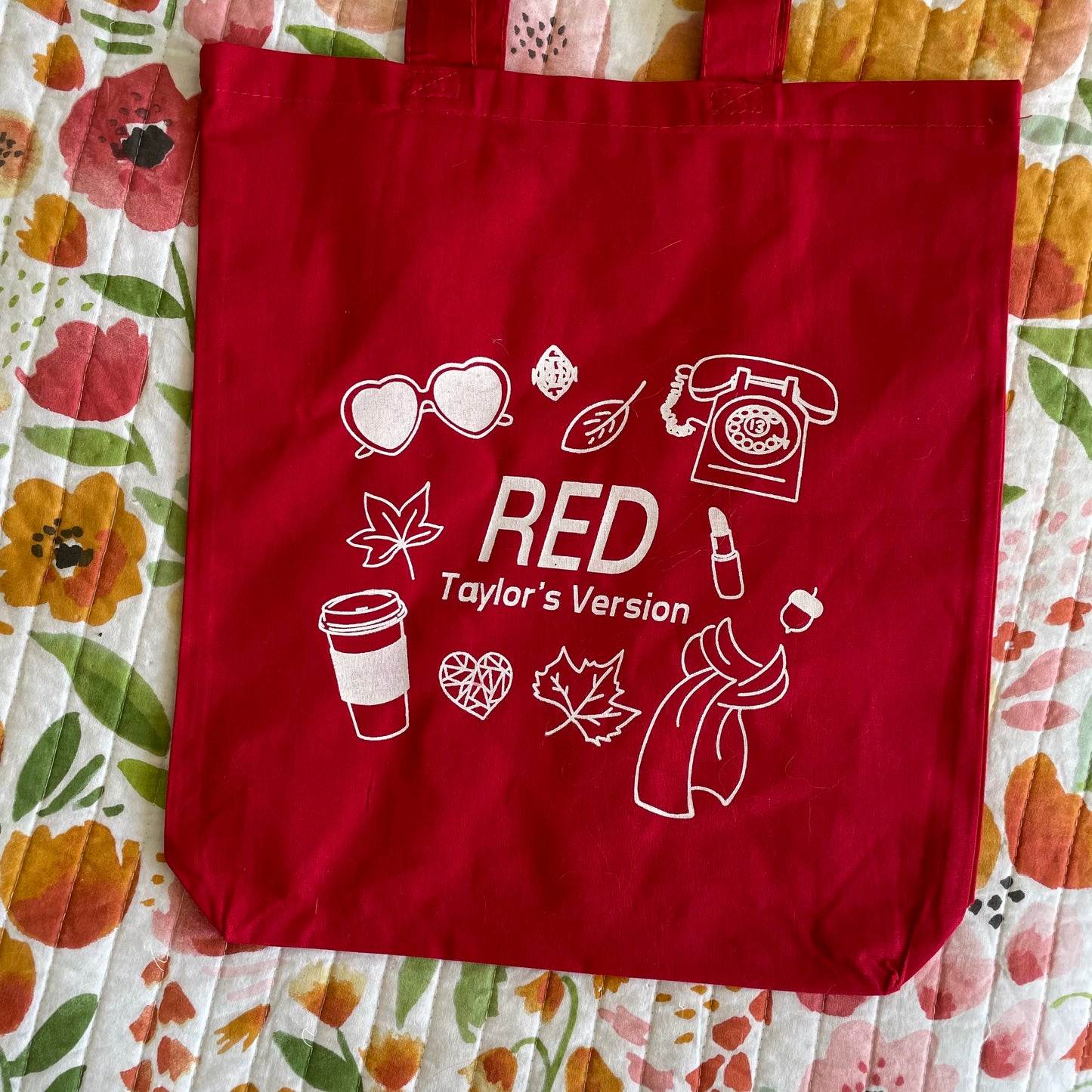 Red Taylor's Version Album Tote