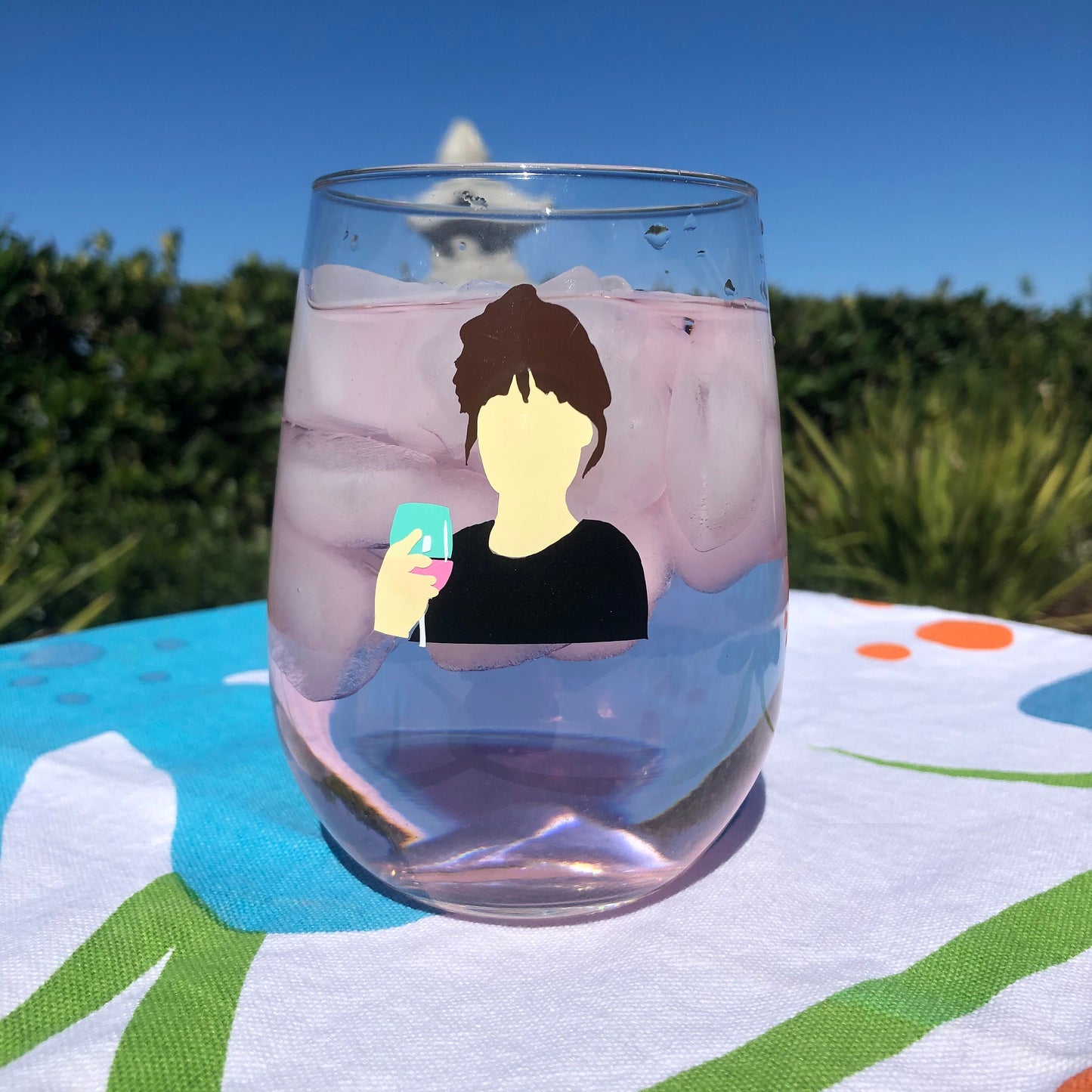 New Girl X Taylor Wine Glass