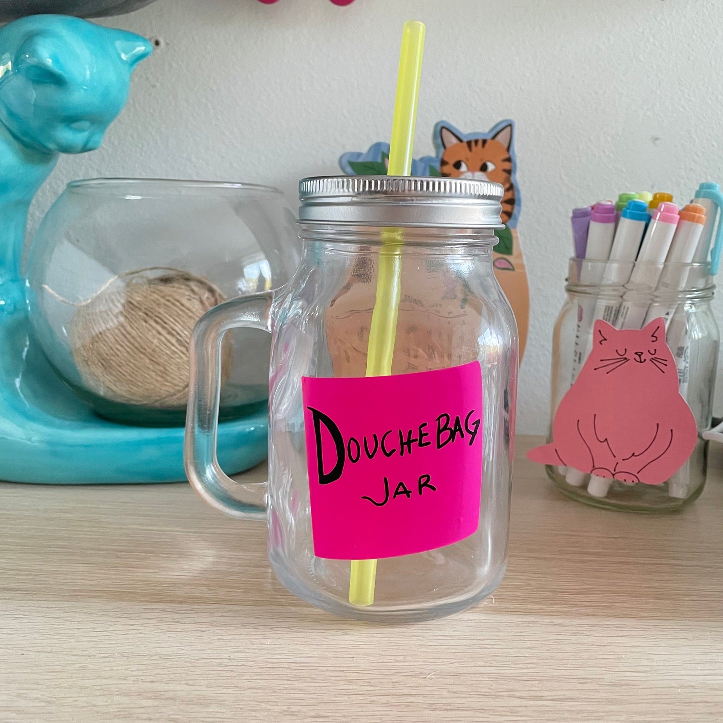 Douchebag (Mason) Jar