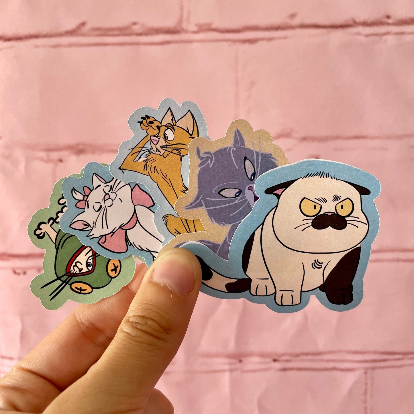 Disney Cat Stickers