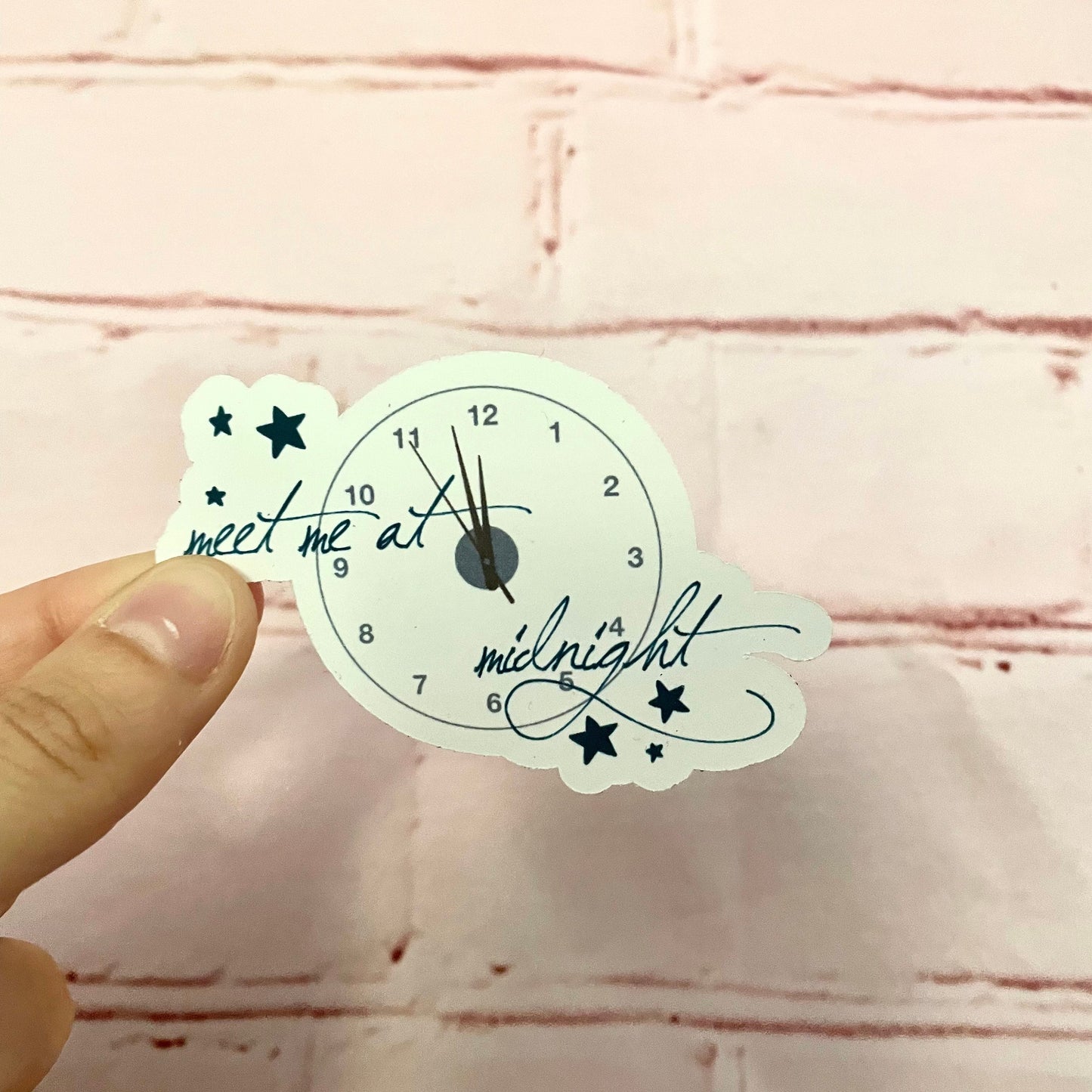 Meet Me At Midnight Sticker